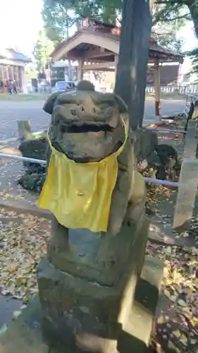 下総国三山　二宮神社の狛犬