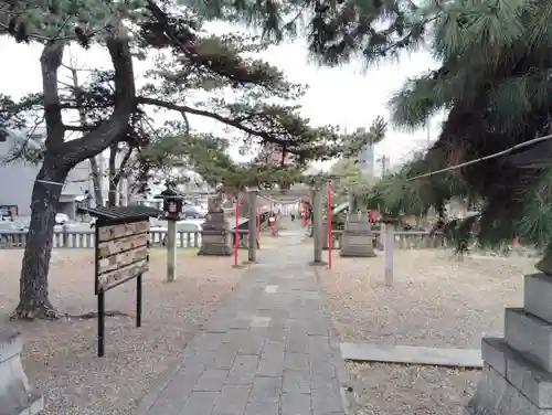 堅町神明宮の景色