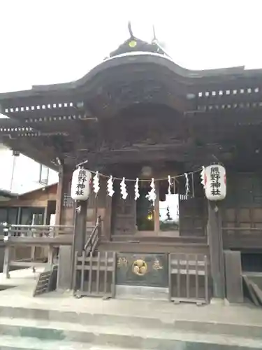 立川熊野神社の本殿・本堂