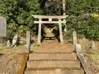 熊田坂温泉神社の鳥居