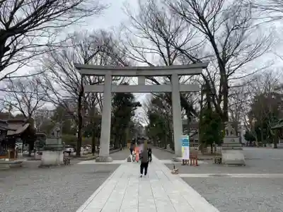 大國魂神社の鳥居