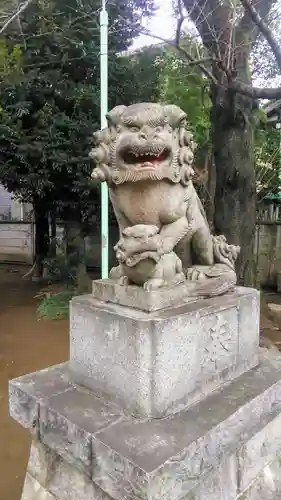 北野八幡神社の狛犬