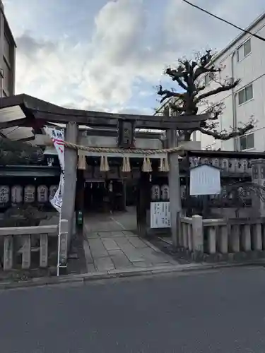 文子天満宮の鳥居