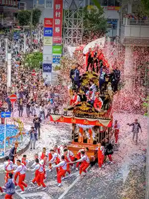挙母神社のお祭り