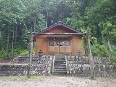 諏訪神社の本殿・本堂