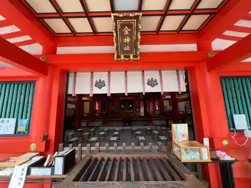 金神社の本殿・本堂