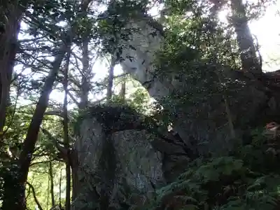 山方比古神社の自然