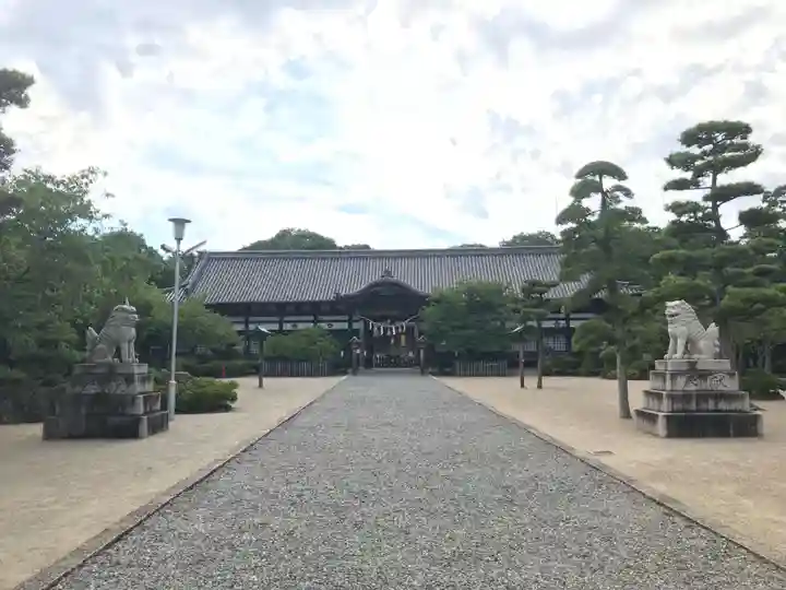 誉田八幡宮の本殿・本堂