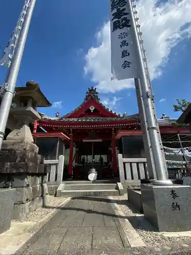 八大白龍大神の本殿