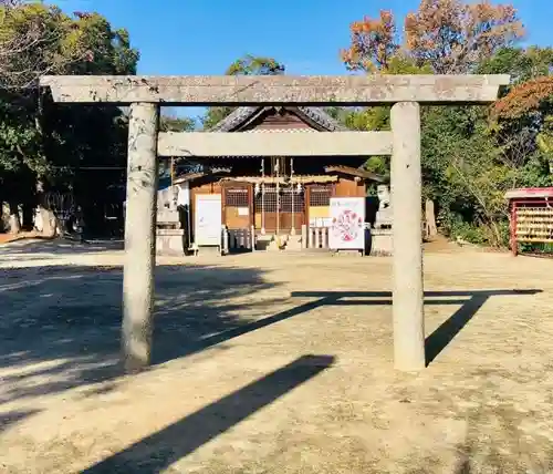 伊久智神社の鳥居