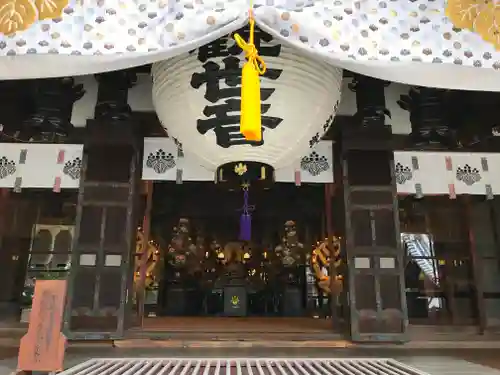 大聖観音寺（あびこ観音）の本殿・本堂