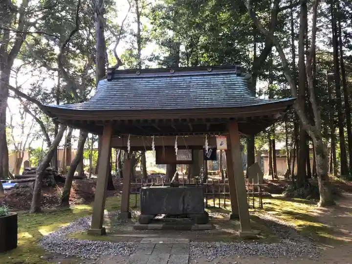 小御門神社の手水舎