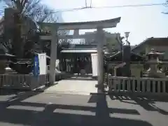 下谷神社の鳥居