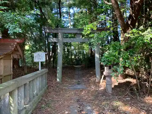 今市瀧尾神社の鳥居
