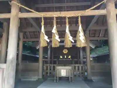 安房神社の本殿・本堂