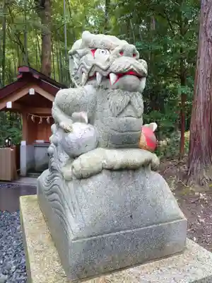 眞名井神社(籠神社奥宮)の狛犬