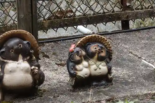 御髪神社の周辺