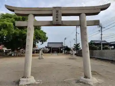 潮止神社の鳥居
