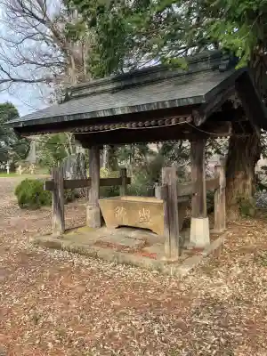 黒羽神社(黒羽招魂社)の手水舎