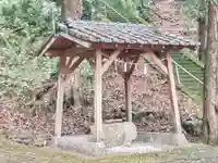 熊野神社の手水舎