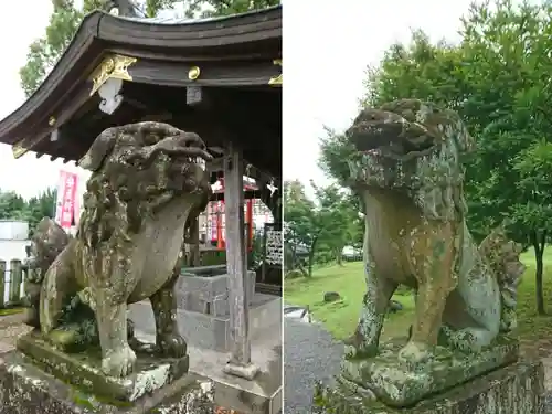 代継宮の狛犬