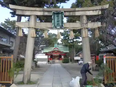 港住吉神社（住吉大社境外末社）の鳥居