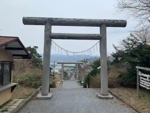 山上大神宮の鳥居