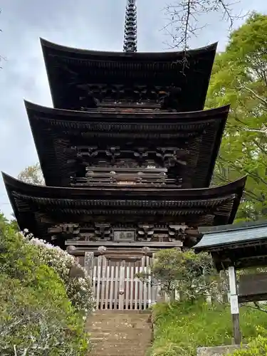 国宝 大法寺の塔