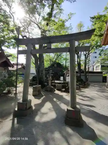 清瀧神社の鳥居