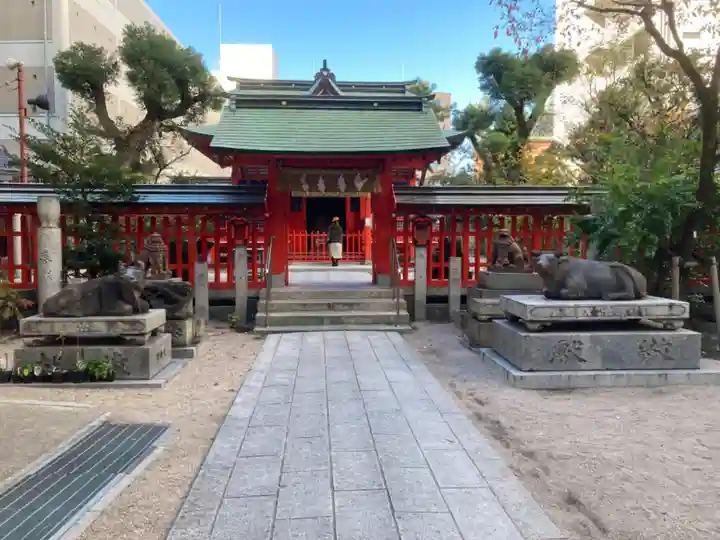 水鏡天満宮の本殿・本堂