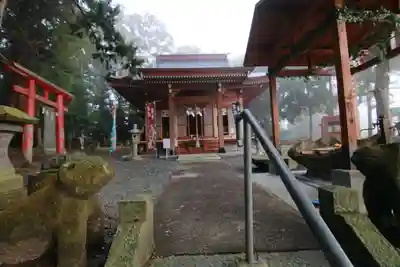 阿久津「田村神社」(郡山市阿久津町)旧社名:伊豆箱根三嶋三社の本殿・本堂