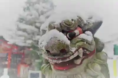 くまくま神社(導きの社 熊野町熊野神社)の狛犬
