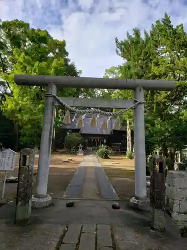 川津来宮神社の鳥居