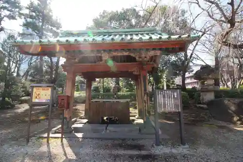 増上寺の手水舎