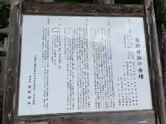 熊野神社の歴史