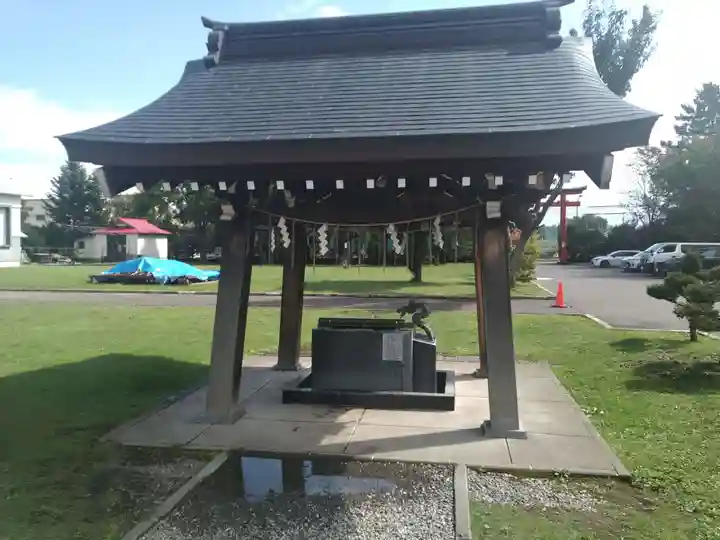 美瑛神社の手水舎