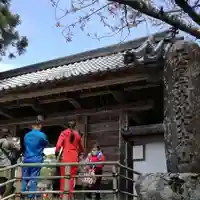 中尊寺の山門・神門