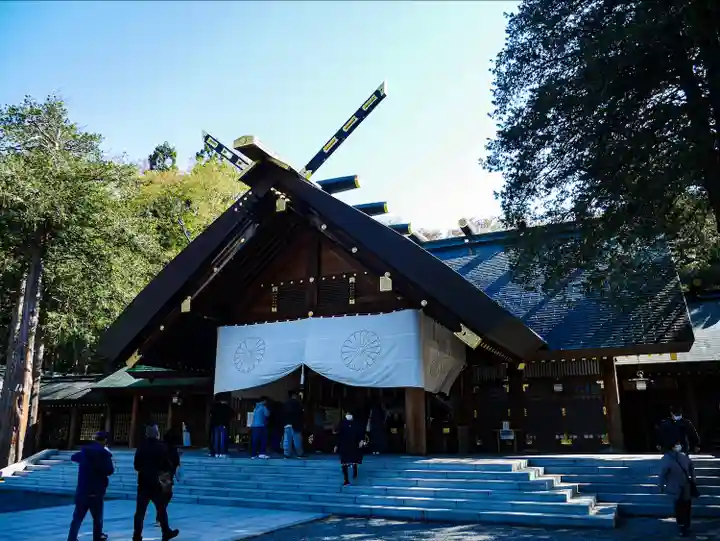 北海道神宮の本殿・本堂