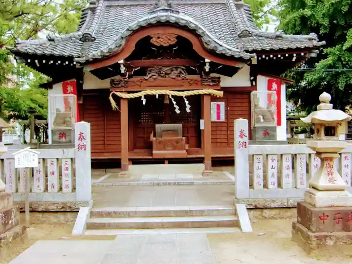 細田神社の本殿・本堂