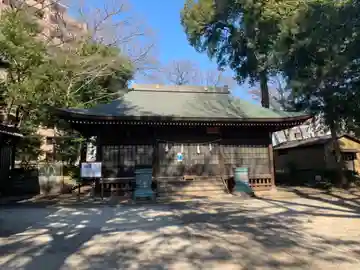 大谷場氷川神社の本殿・本堂