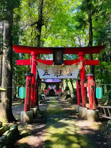 五社宮の鳥居