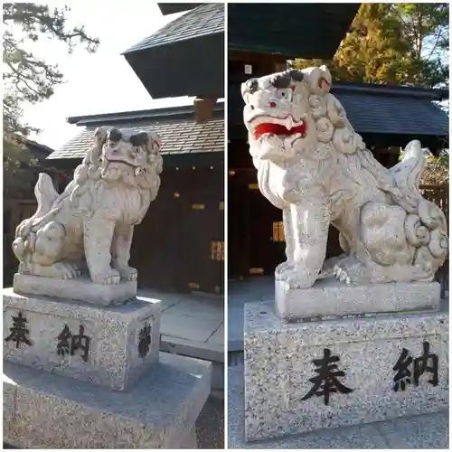 刈田神社の狛犬