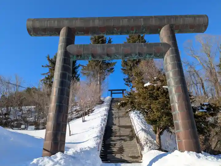 留辺蘂神社の鳥居