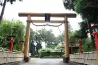 水海道天満宮の鳥居