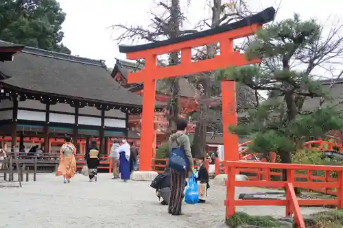 賀茂御祖神社（下鴨神社）の鳥居