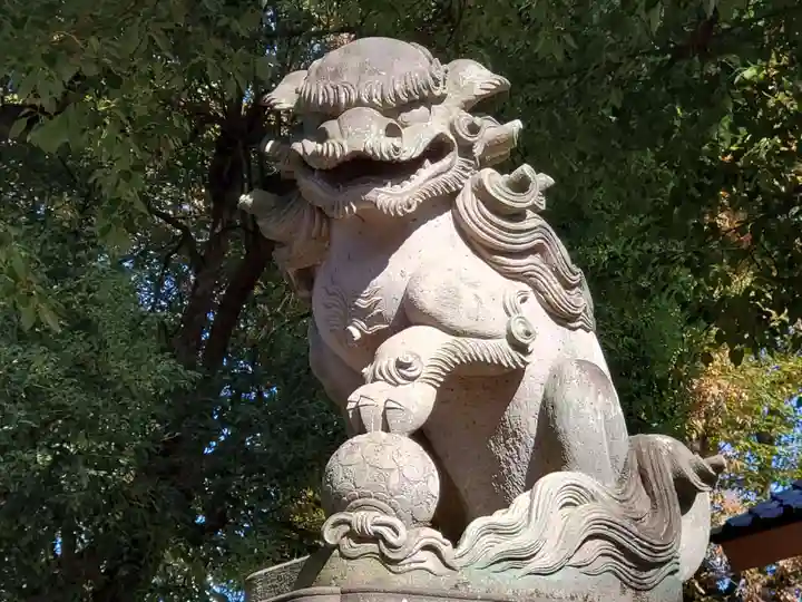 第六天神社の狛犬
