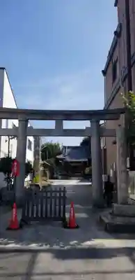 原稲荷神社の鳥居