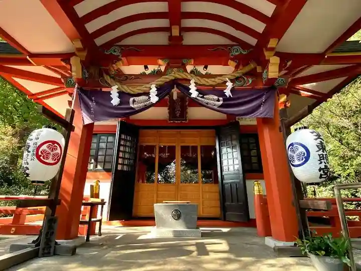 芝東照宮の本殿・本堂