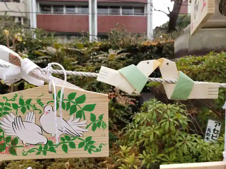 鳩森八幡神社の絵馬