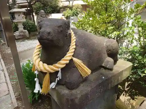 平河天満宮の狛犬